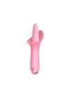 Wossi Tırtıklı Dil Vibratör Pembe