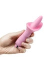 Wossi Tırtıklı Dil Vibratör Pembe