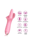 Wossi Tırtıklı Dil Vibratör Pembe