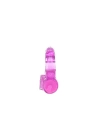 Wossi Titreşimli Pembe Silikon Penis Halkası