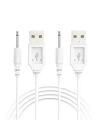 Vibratör İçin DC Uçlu USB Şarj Kablosu 30 cm