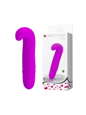 10 Fonksiyonlu G-Spot Teknolojik Titreşimli Vibratör Dildo - Dana