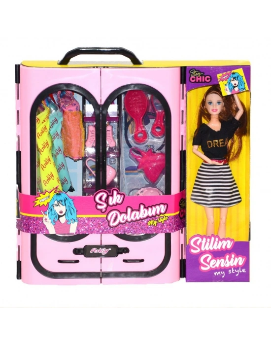 02441 Anlily Bebek ve Elbise Dolabı