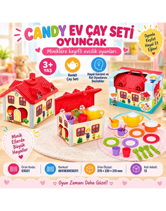 03021 Ev Çay Seti Oyuncak