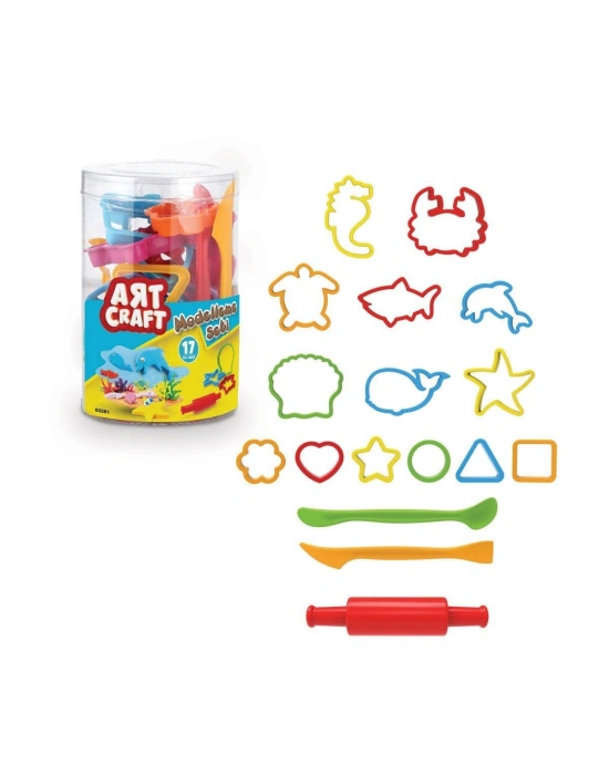 03291 Art Craft 17 parça MODELLEME SETİ