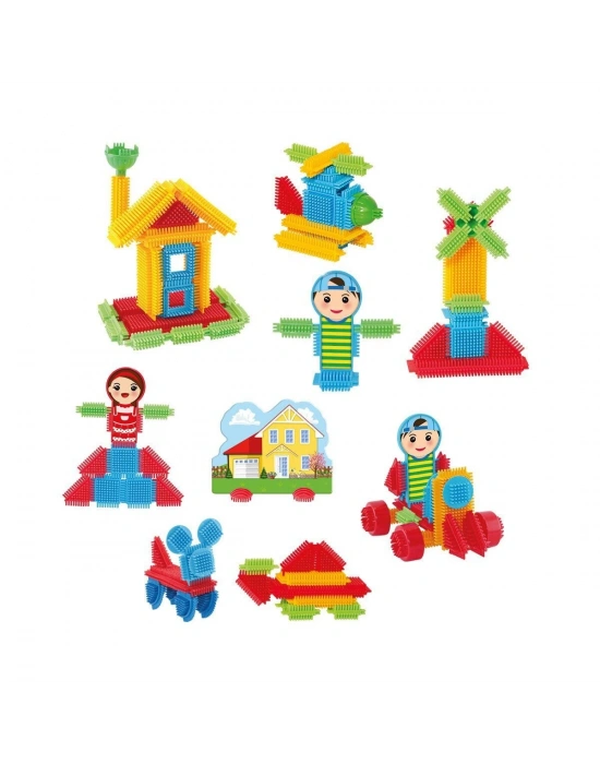 03316 Kaktüs Bloklar Koca 80PCS
