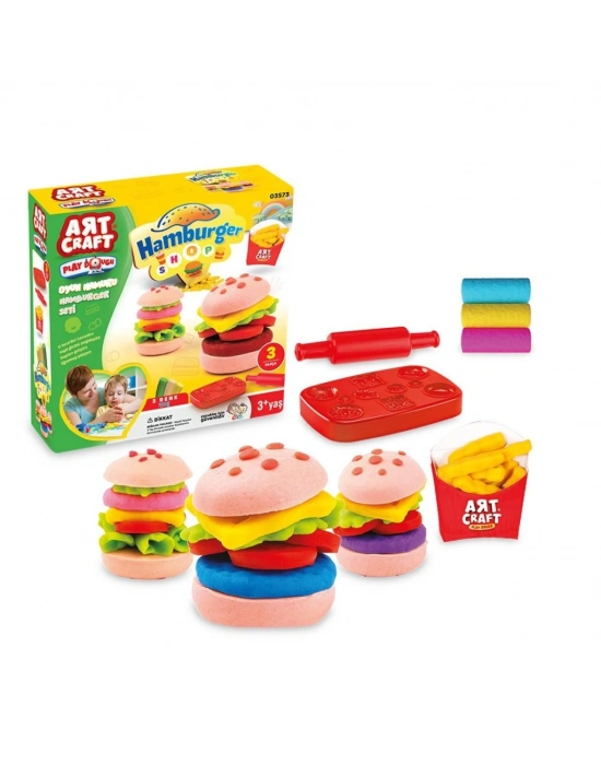 03573 Hamburger Set Oyun Hamuru 150 Gr.