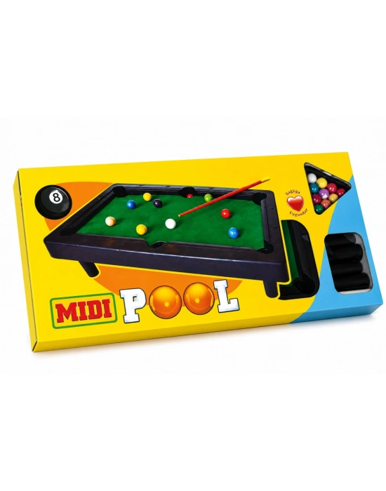 040 Midi Pool Ort.boy Bilardo Oyunu