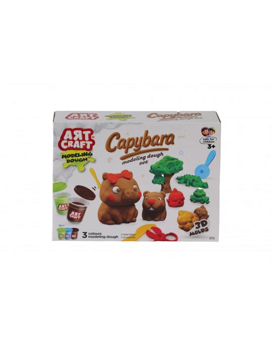 04136 Art Craft Capy Bara Hamur Set 168 Gr