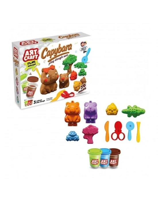 04136 Art Craft Capy Bara Hamur Set 168 Gr