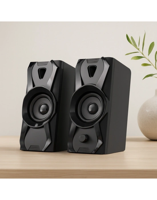 1+1 2.0 USB Multimedya Hoparlör Seti 5W