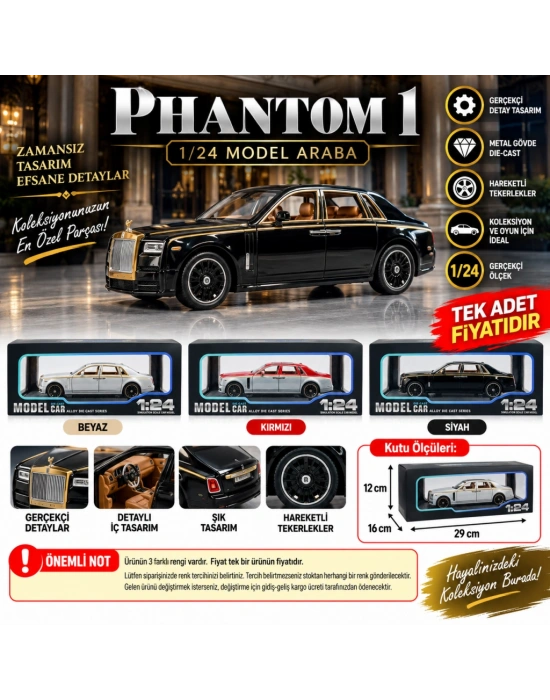 1/24 Phantom 1 Model Araba (adet fiyatıdır)