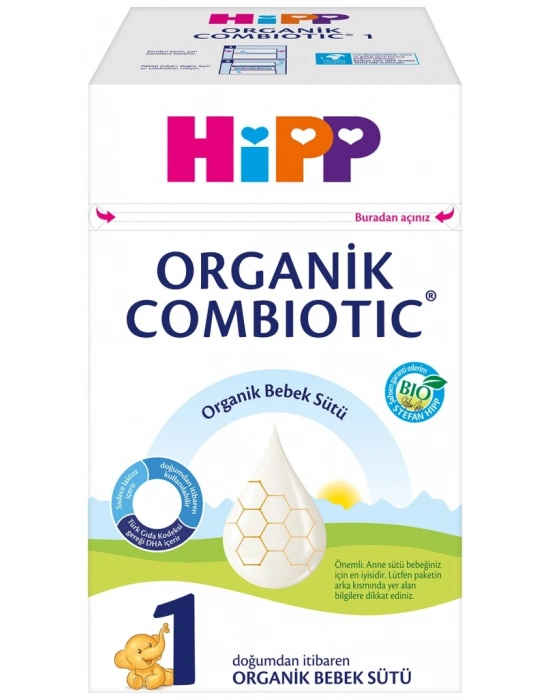 1 Organik Combiotic Bebek Sütü 800 Gr