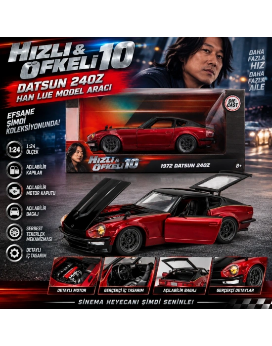 10 Datsun 240Z Han Lue Model Aracı