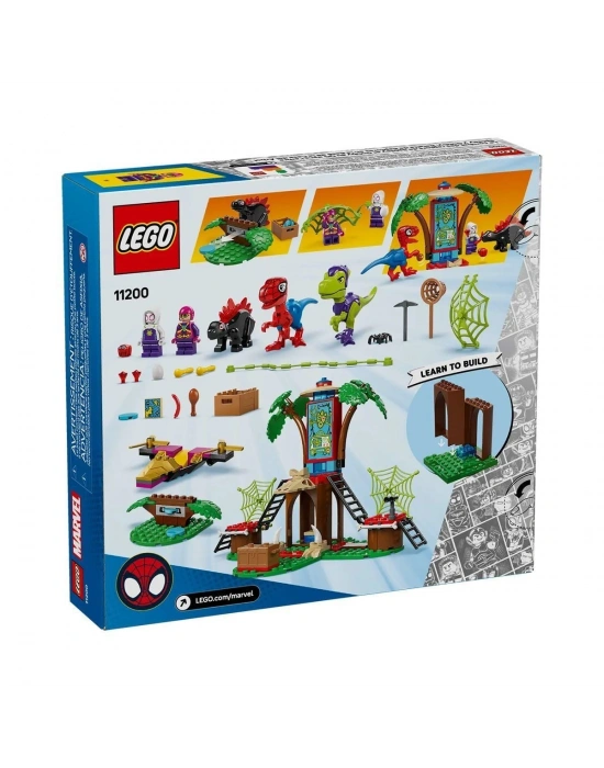 11200 Lego Marvel - Spidey Ağaç Ev Karargahında Savaş 143 parça +4 yaş