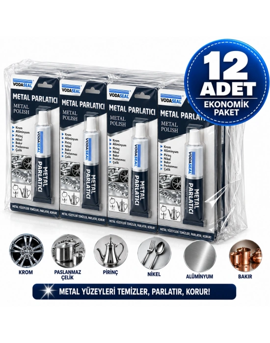 12 Adet Metal Parlatıcı 40GR