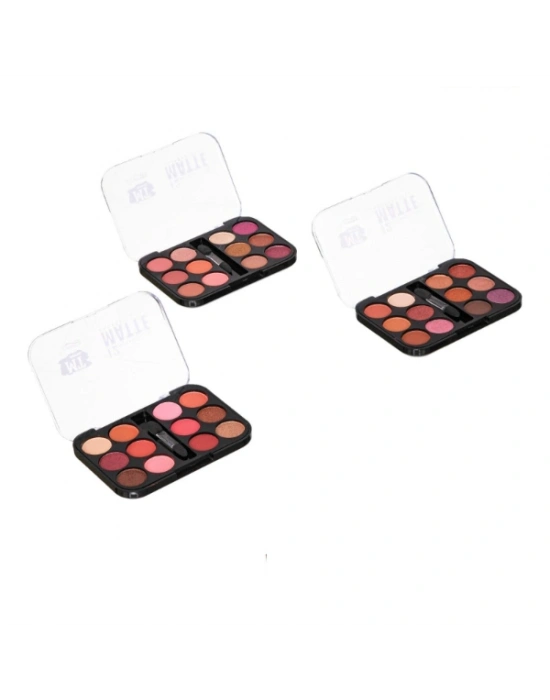 12 Renk Far Paleti - 3lü Set