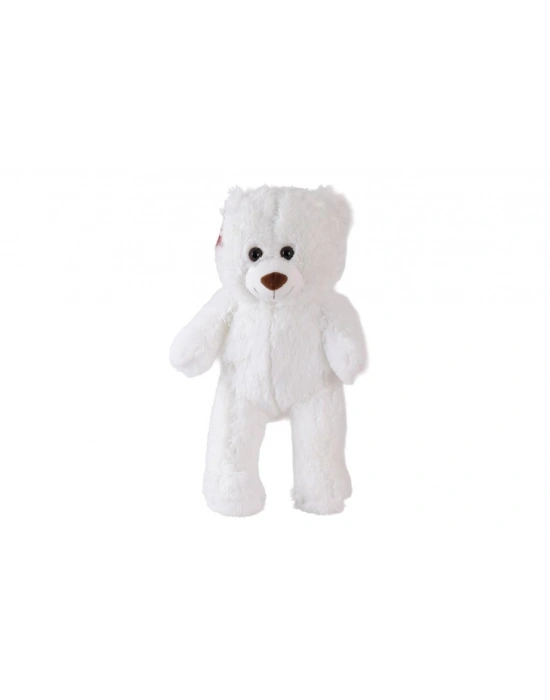 1216B Puffy Salaş Ayı 45 Cm Beyaz