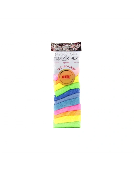 14PCS Mikrofiber Temizlik Bezi 30X30CM