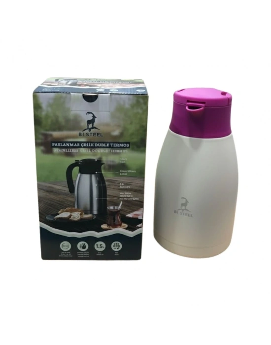 1,5 L Renkli Termos