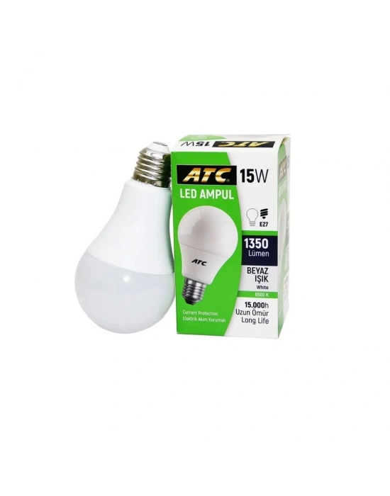 15 W Beyaz LED Ampul