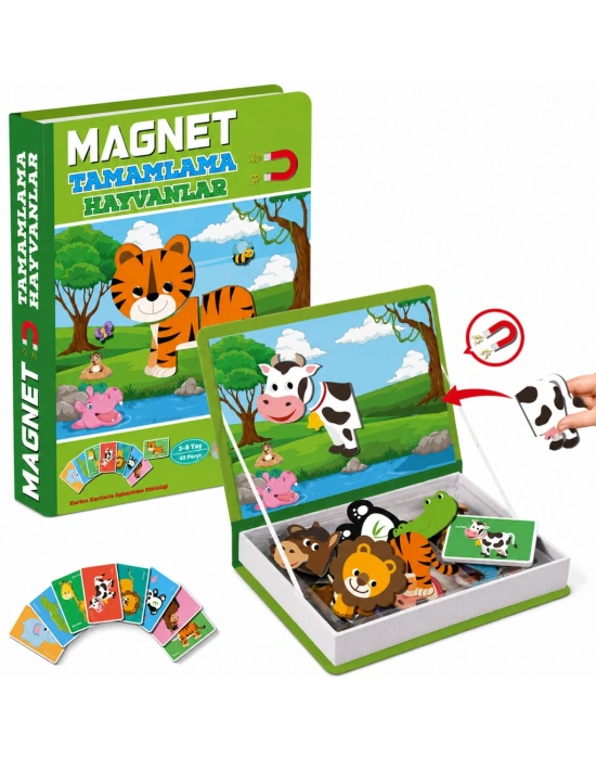 1512 Magnet Tamamlama - Hayvanlar/ +3 yaş