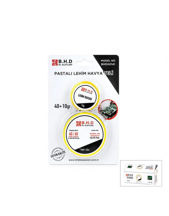 2li Lehim Teli ve Pasta Seti - 1.2 mm