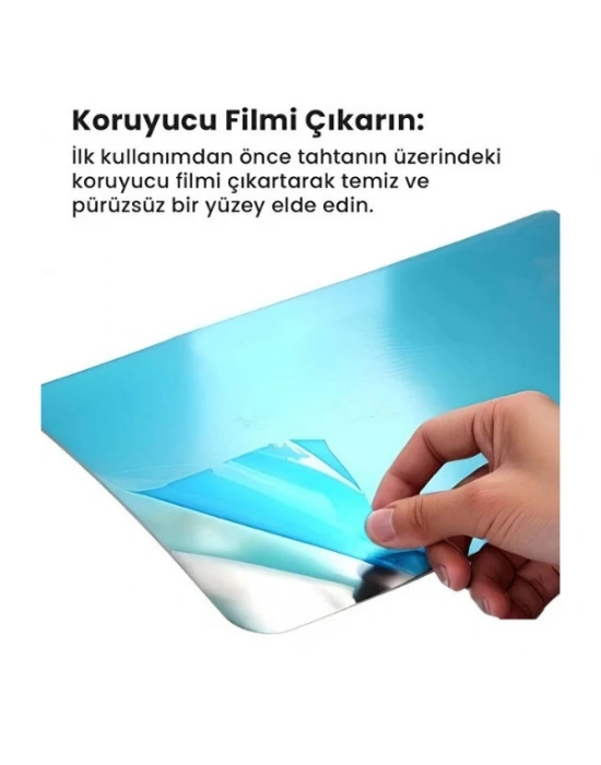 2li Paslanmaz Çelik Kesim Panosu Seti