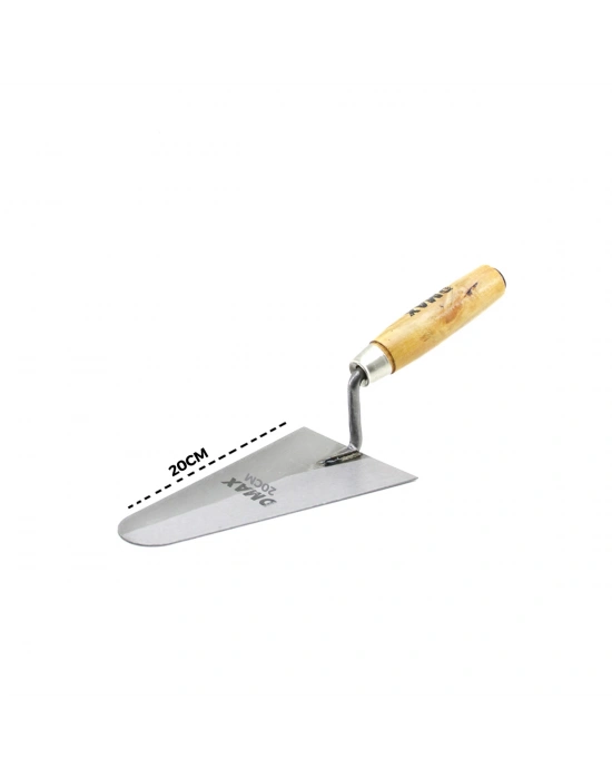 20 cm Ahşap Saplı Çelik Sıva Mala