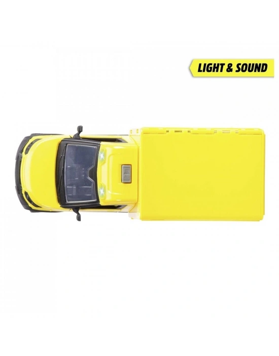 203747020 Dickie DHL Delivery Setfreewheel Delivery vehicle packaging statio