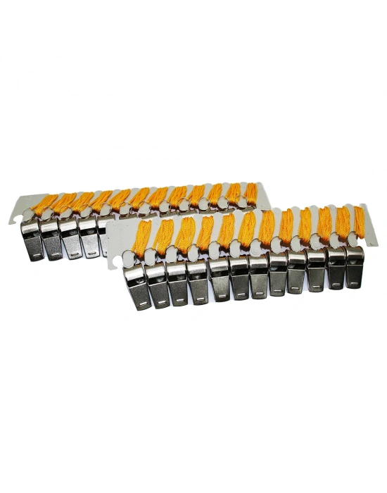 24 Adet Metal Düdük