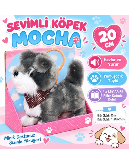 2859 Sevimli Köpek Mocha