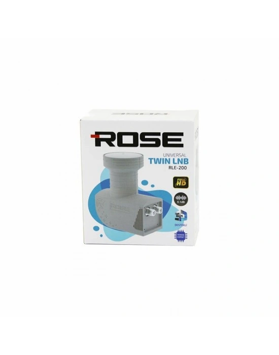 2Lİ UYDU LNB UNIVERSAL TWIN FULL HD - 3D - 0.1dB RLE-200