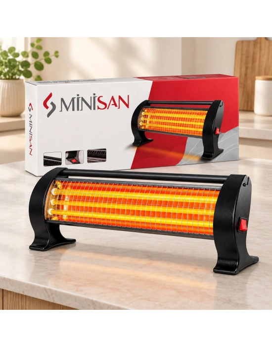 ( 3 Çubuk) ( Masa Altı) Mini Isıtıcı Soba