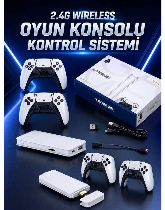 3 D Game Box - Çift Oyun Kollu
