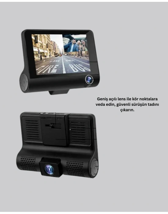 3 Kameralı Araç DVR