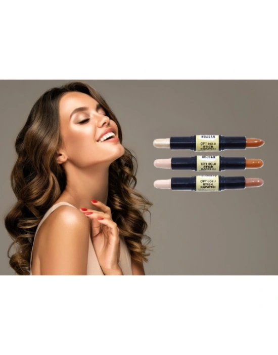 3lü Çift Uçlu Stick Kapatıcı Seti