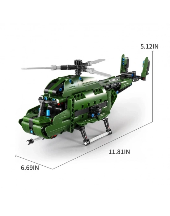 3004031 Askeri Helikopter 2IN1 394PRÇ