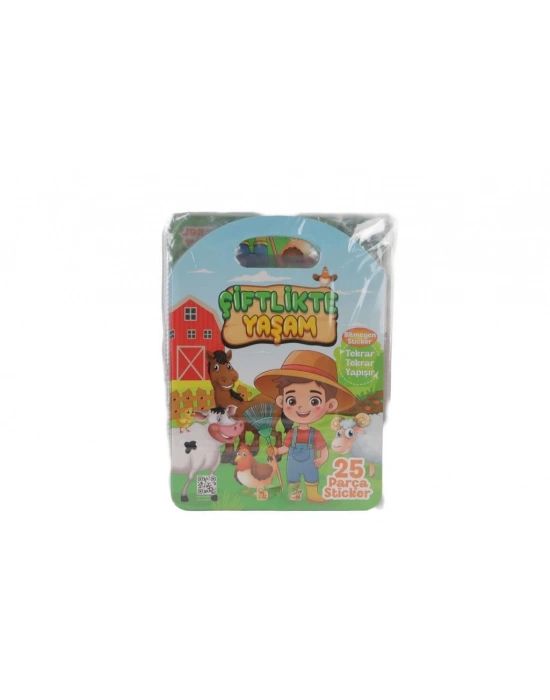 3011 Bitmeyen Sticker Çiftlikte Yaşam
