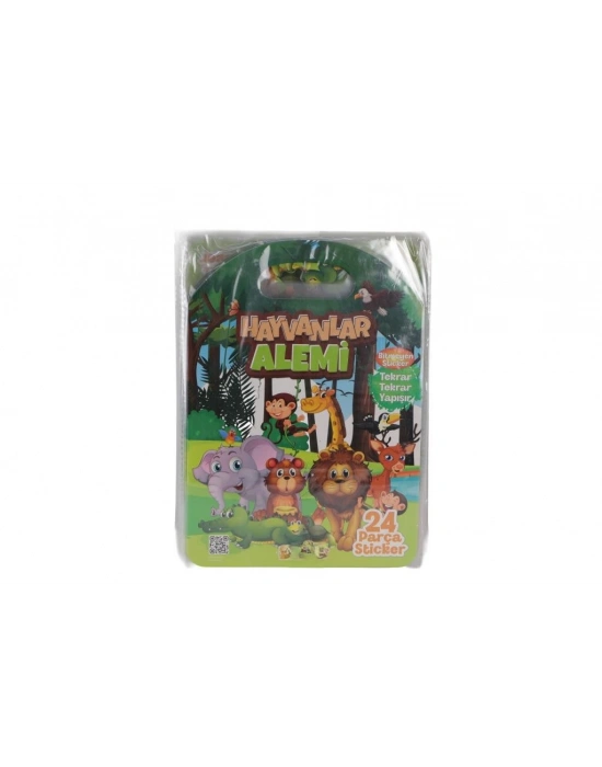 3028 Bitmeyen Sticker Hayvanlar Alemi