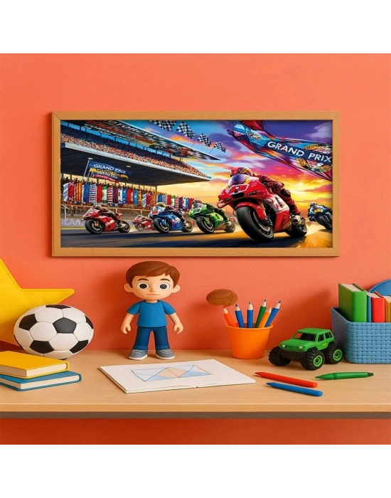 31753 Motor Racing 50 Parça Puzzle