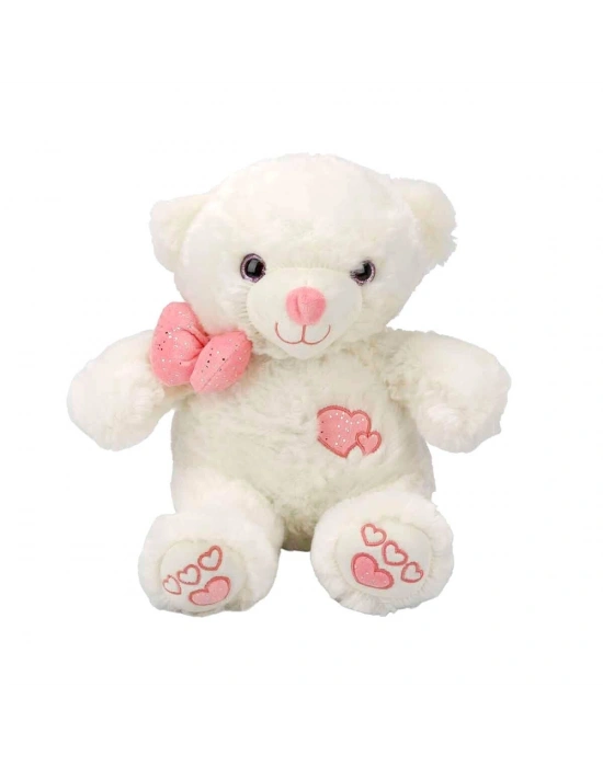 3186 Papyonlu Peluş Ayı 30 cm -Sunman