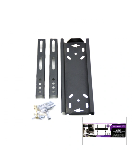 32-44 LCD/LED Sabit TV Askı Aparatı
