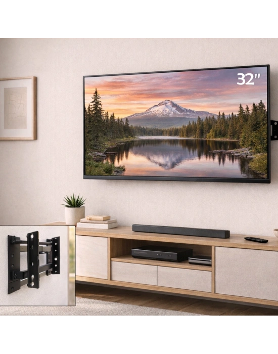 32-44 LCD/LED Sabit TV Askı Aparatı