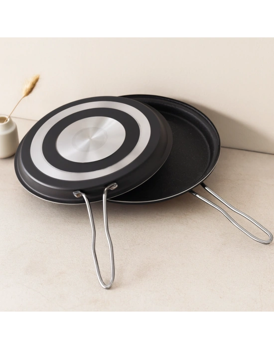 32 cm Teflon Balık Tavası - İkili Set
