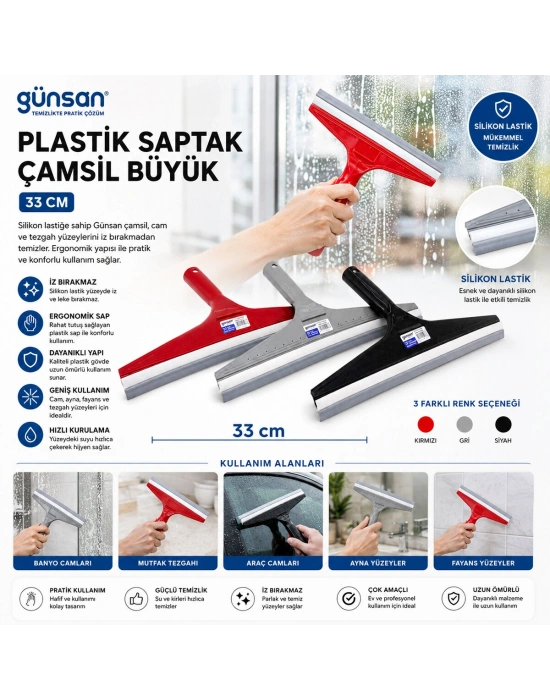 33CM Büyük Camsil - Çekpas