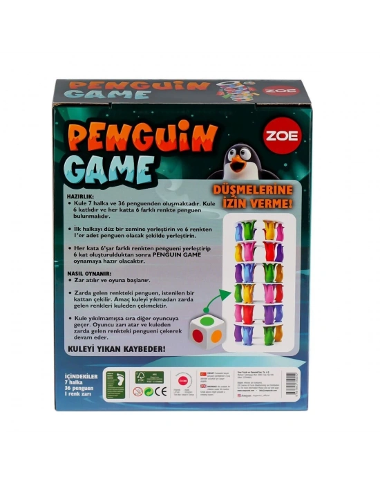 35005 Zoe Penguin Tower Denge Oyunu