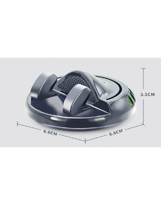 360° Dönebilen Yapışkanlı Numaratörlü Araç Telefon Tutucu