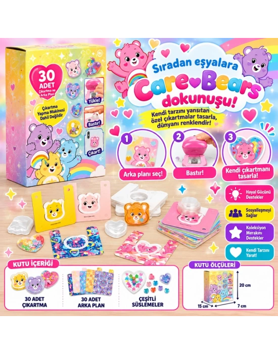 3D Çıkartma Seti Yedek Paketi