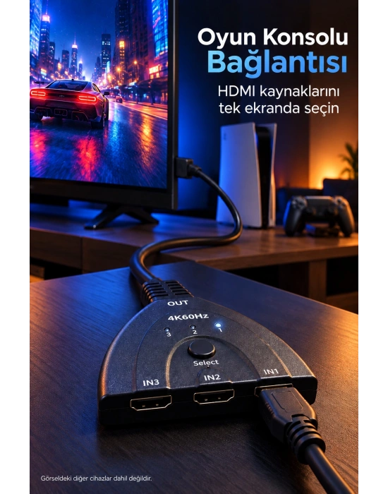 3in1 Hdm Çoğaltıcı